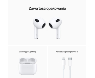 Apple AirPods 3. generacji (Lightning) - 1070895 - zdjęcie 7